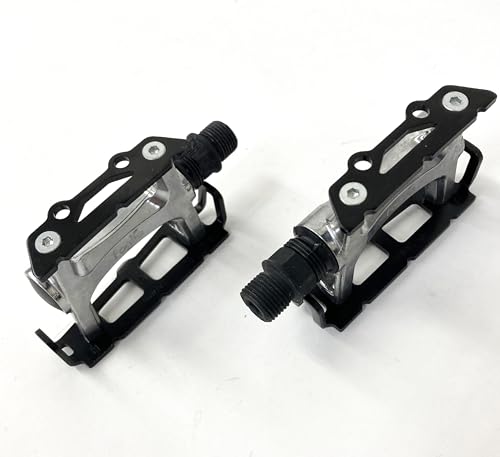 FOGLIA Wellgo Pedals, Black, LU-R025, Bicycle
