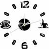 3D Wall Clock Acrylic Frameless Wall Clocks Diy Quartz Clocks Wall Stickers Silent Clock for Home Living Room Wall Decor Horloge