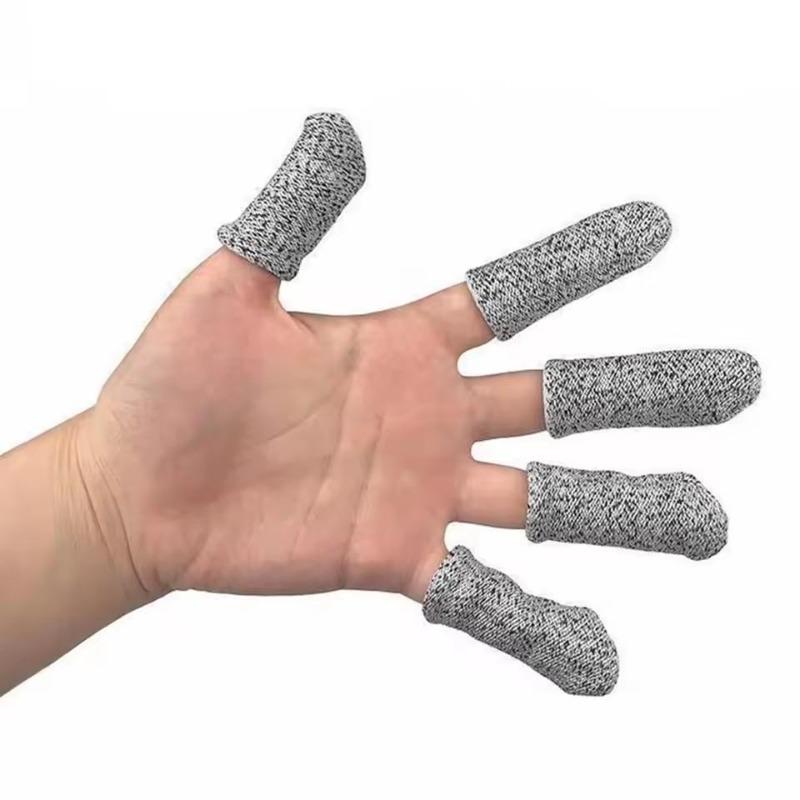 

Перчатки с защитой от порезов, защитные перчатки для кухонных работ, подборщик скульптур, подходящие защитные перчатки для кончиков пальцев 5PCS