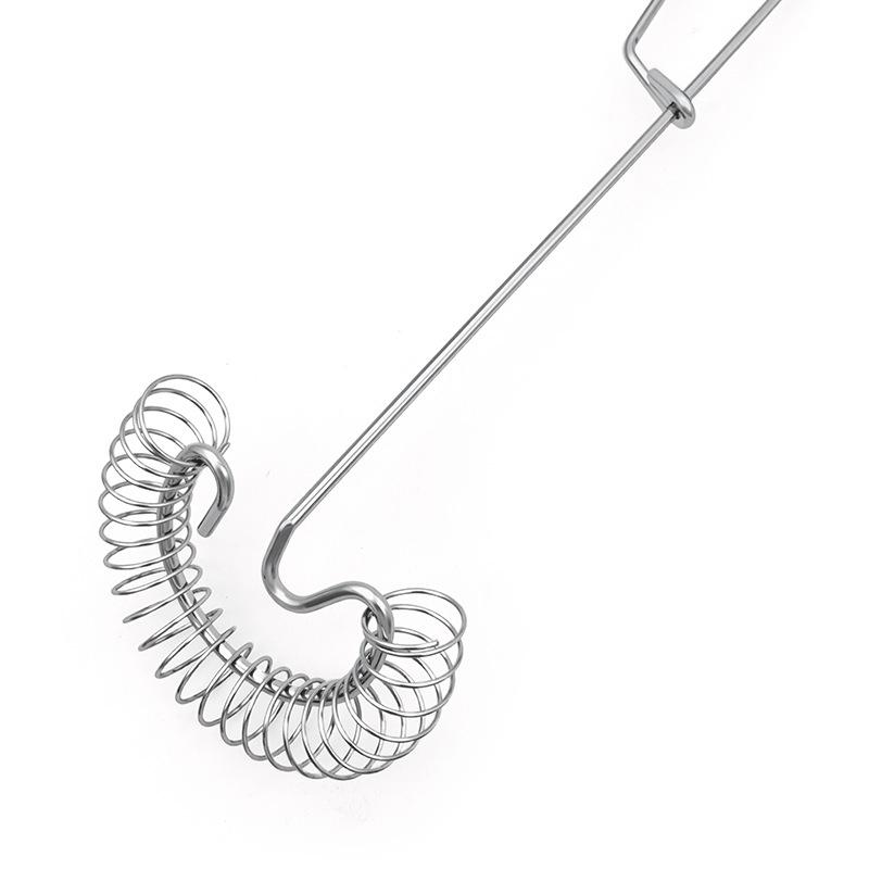 Frusta a Molla in Acciaio Inossidabile 430 per Uova, Panna e Impasti