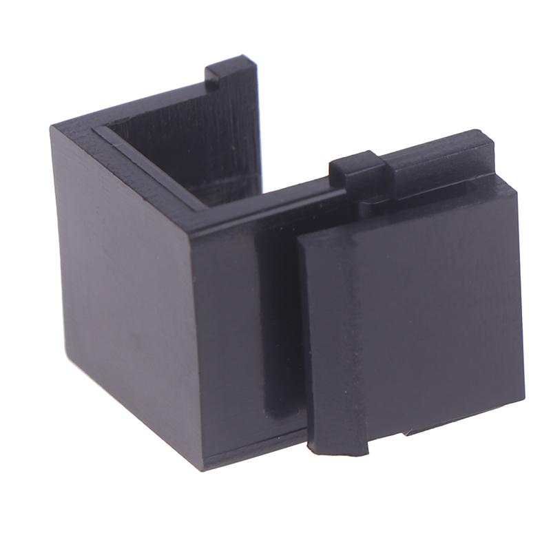 10 Pcs Zoerax Rj45 Keystone Jack Inserts For Filling Blank Keystone Wall Plate And Patch Panel