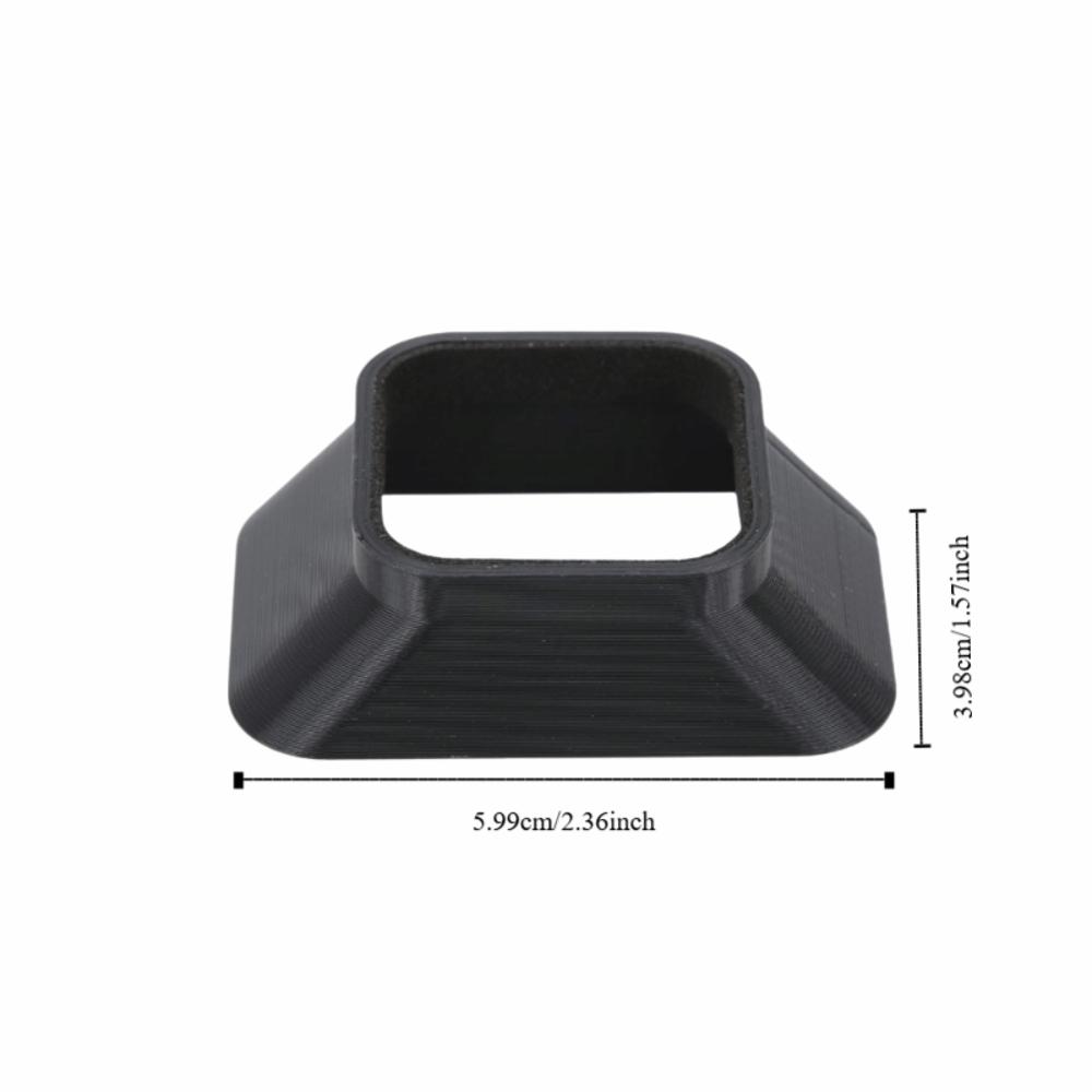 2 Pcs Hard Plastic Sunshade Lens Hood Lightweight Lens Hood Outdoor Photography