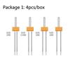 10/4PCS Sewing Machine Needles Double Twin Stretch Needles Pins with Plastic Box for Household Sewing Machine DIY Sewing Tools