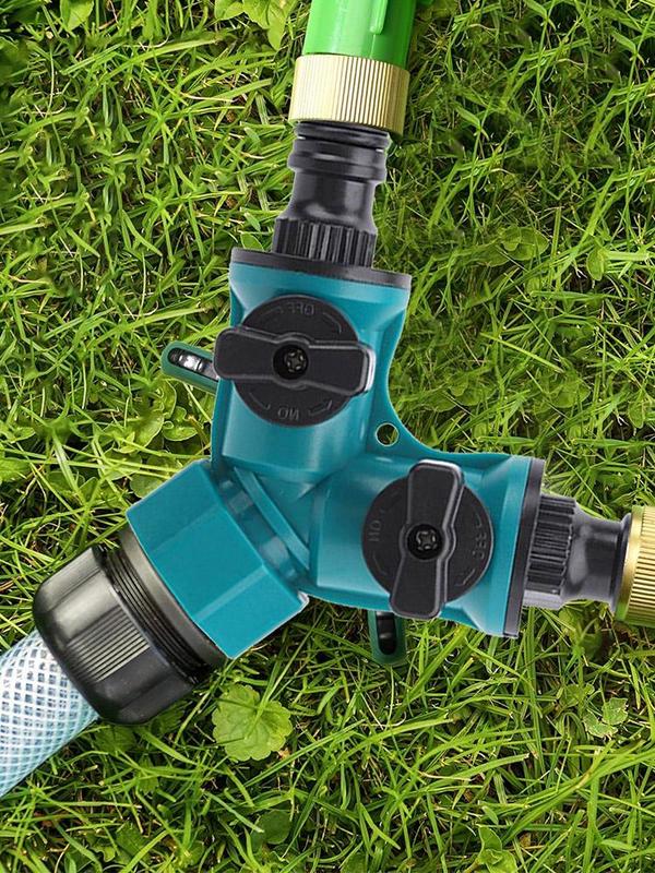 Hose Splitter For Garden 2 Way Garden Water Pipe Connectors Pipe Adapter Faucet Splitter For Agricultural Y Shape Hose Splitter
