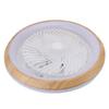 LED Ceiling Fan Light 360 Degree Rotating APP Control Stepless Dimmable Flush Mount LED Chandelier with Timing Remote