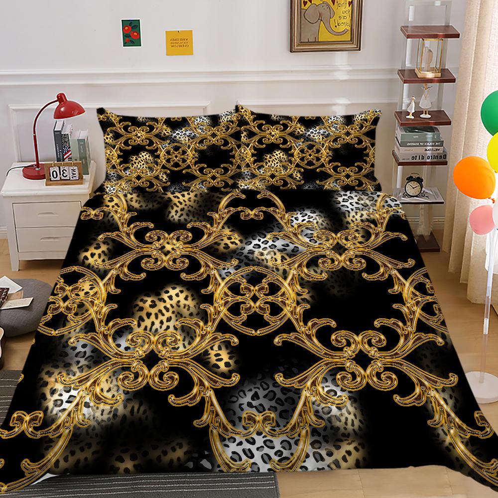 Classic Luxury Series Bedding Set Luxury Duvet Cover and Pillow Case 2/3 AU240 * 270 Washable and Quick Drying Bedding Sets