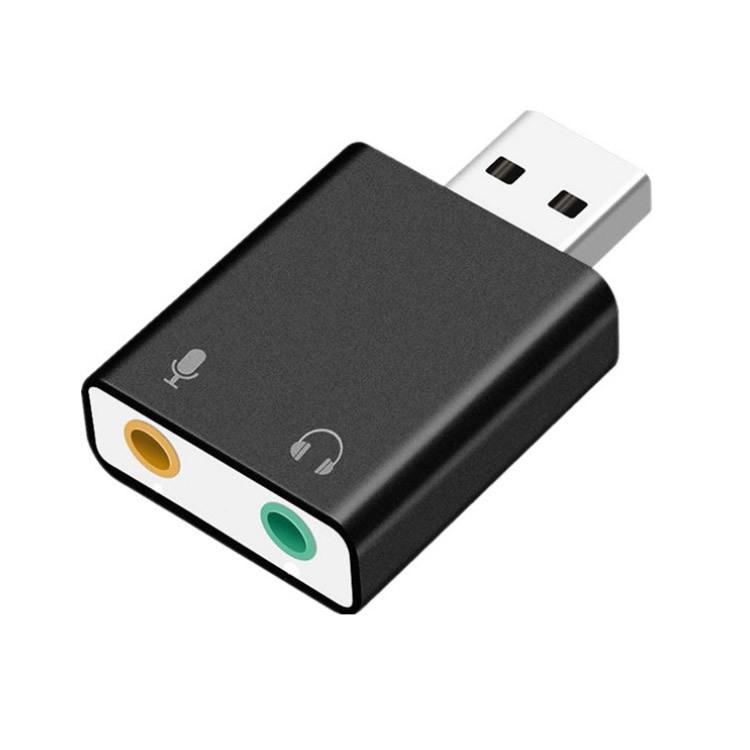 Yushuo USB Plug-and-Play Externer Soundkartenadapter