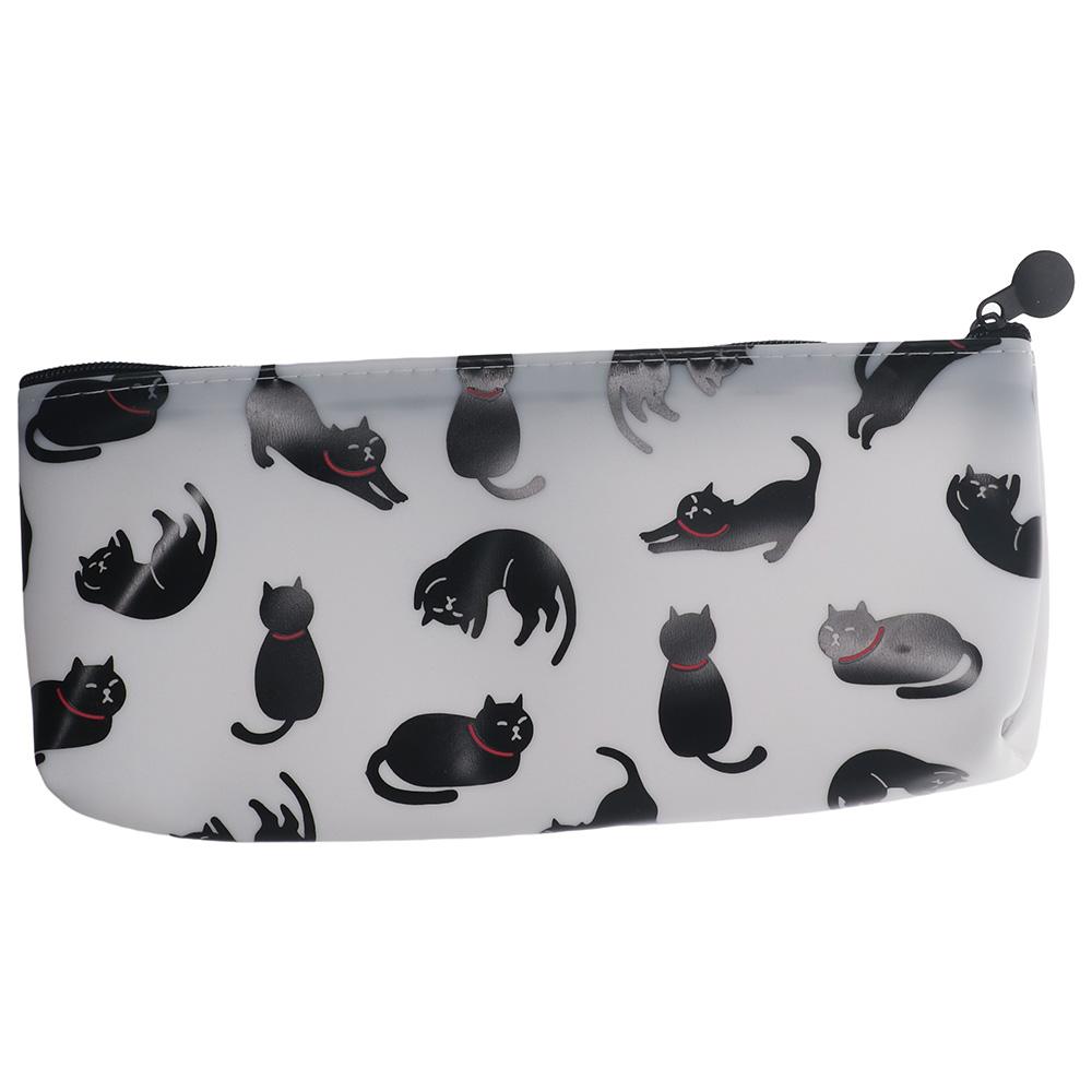 

Сумка для канцелярских принадлежностей из дакрона, белая коробка для ручек, милая офисная сумка для ручек