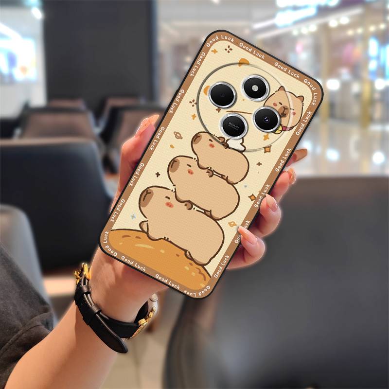 Protective Full Wrap Phone Case For Redmi 14C 4G/14R 5G/A3 Pro 4G/POCO C75 Graffiti Anti-knock Phone Pouch Soft Case TPU
