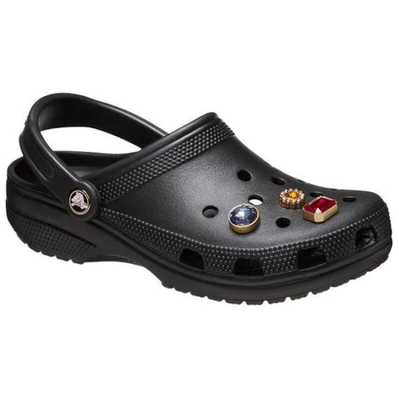 Crocs Breathable Lightweight Hole Shoes Women's Black
