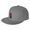 Fashion Your Presence Is the Best Present Flat Brim Sun Hat Hong Kong Style Trucker Cap