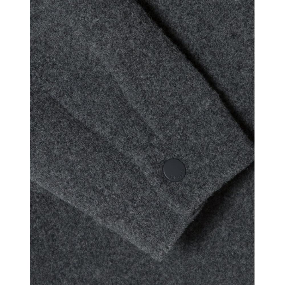 Lacoste Men S High Neck Wool Jacket Bh412e 54n 050