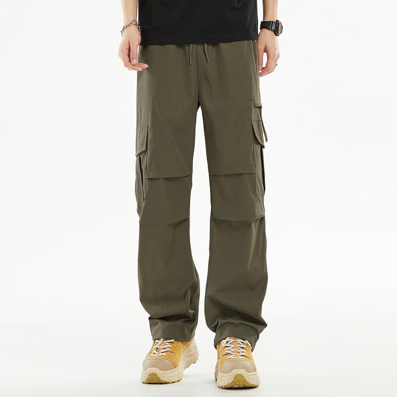 OVERPROTECTIONit Men's Straight Leg Cargo Pants