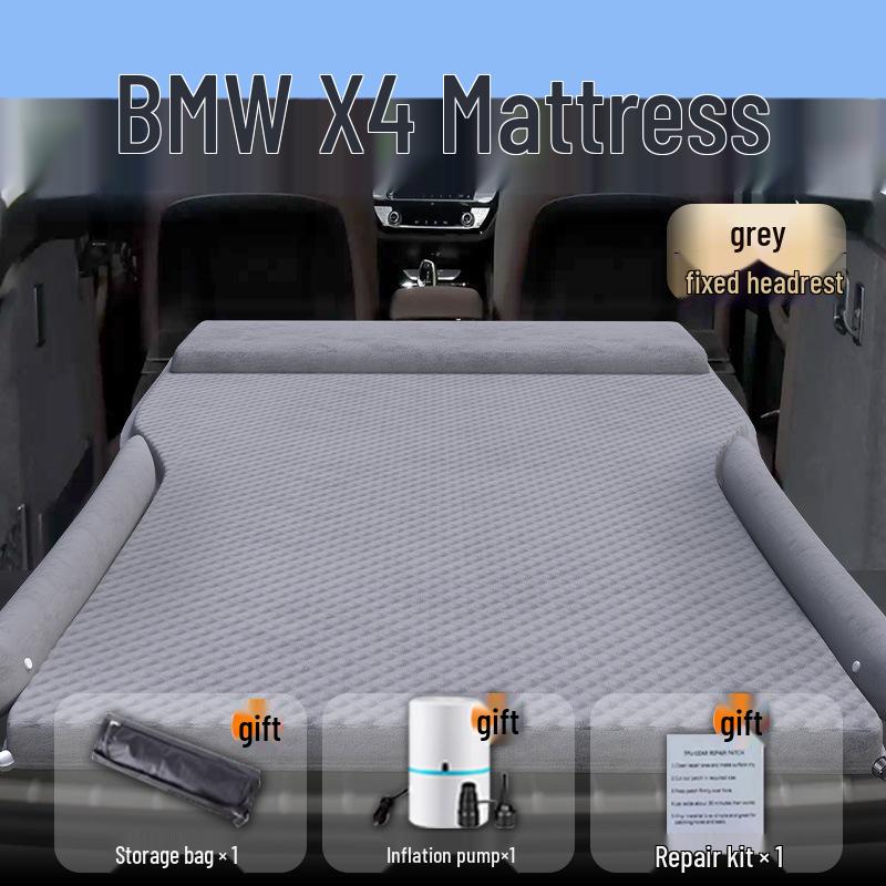 BMW X4 Trunk Air Mattress: Inflatable Car Bed for Rear Sleeping
