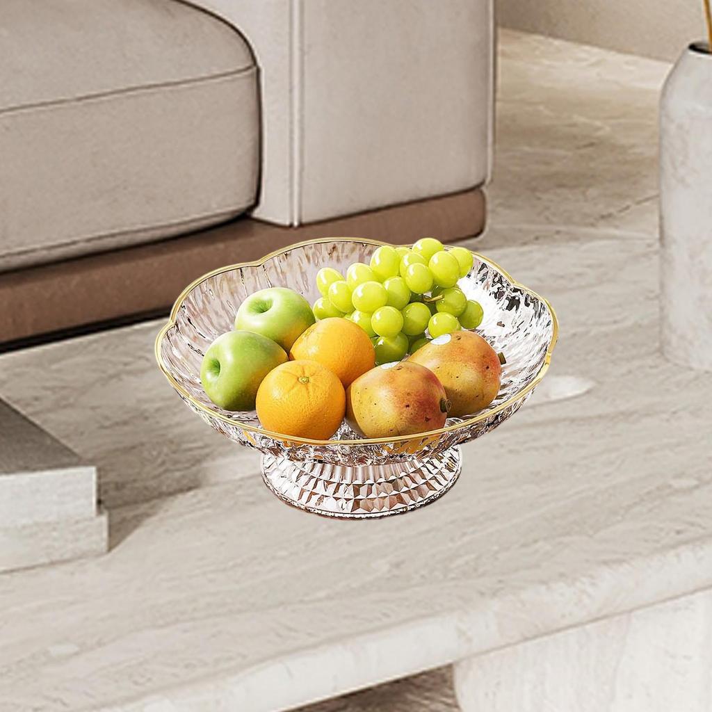 Panier à Fruits Décoratif avec Trous d'Égouttage, Porte-Légumes pour Fêtes, Comptoir de Cuisine, Style Campagne