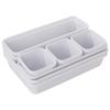8pcs/set Home Drawer Organizer Box Trays Storage Box Office Storage Kitchen Bathroom Closet Jewelry Makeup Desk Box Organization
