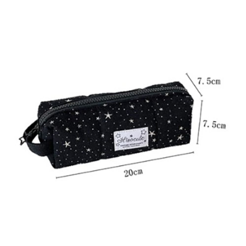 Portable Pencil Case Large Capacity Pencil Pouch Cute Pen Bag School Office Supplies