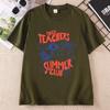 Tired Teachers Summer Club TShirt Unisex Funny Teacher Tee Summer Vacation Short Sleeve Beach Tshirt Round Neck Printed Tshirts