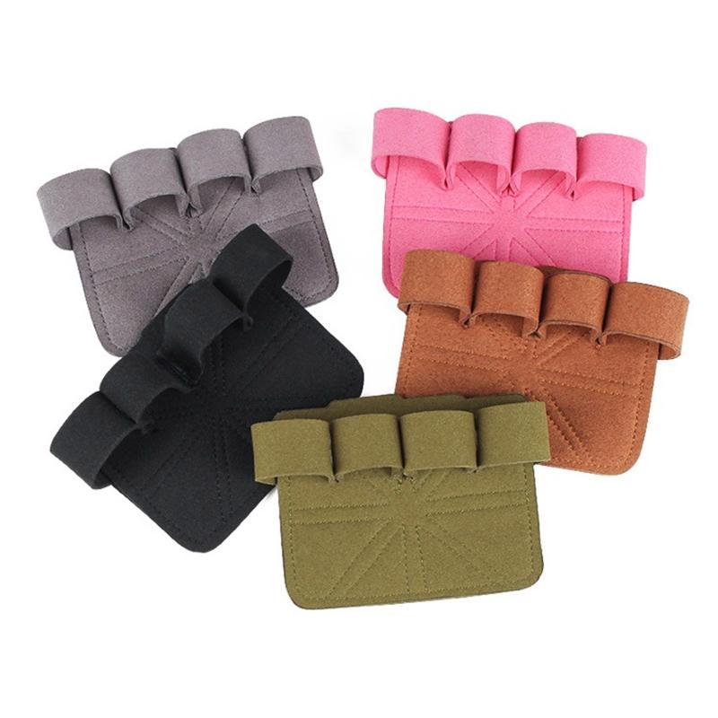 2Pcs Weight Lifting Training Half Finger for Palm Fitness Sports Bodybuilding Gymnastic Grips Gym Hand for Palm Protecto