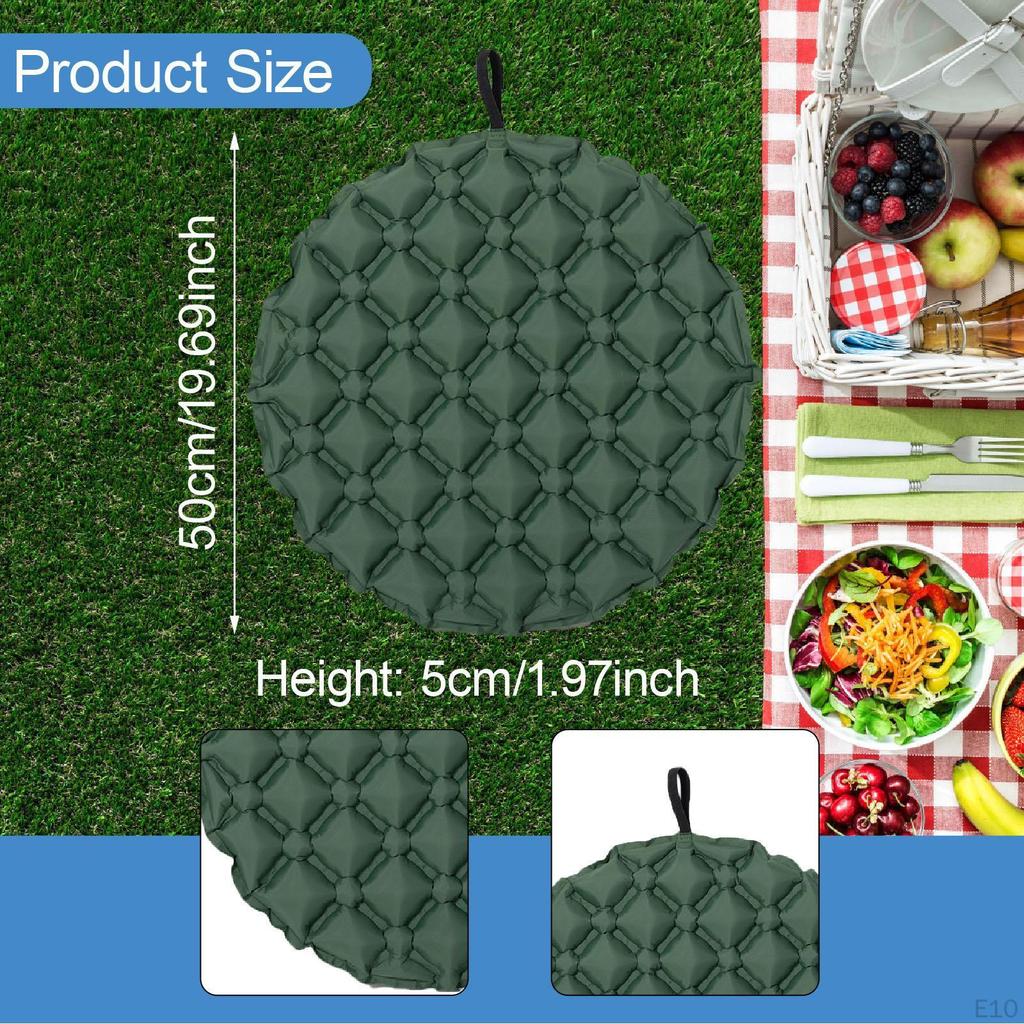 Air Cushion Seat Pad, Foldable Design for Stadiums and Travel