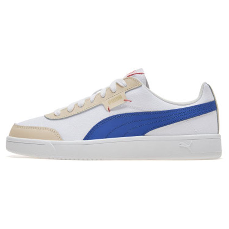 Puma Court Legend Retro Casual Low-Top Sneakers Unisex sneakers White Blue 371937-01 35.5