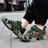 Manufacturer summer camp children's military training camouflage sports shoes boys' shoes spring and autumn 2025 new camouflage shoes