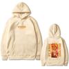 Harajuku Anime Demon Slayer Hoodie Rengoku Kyoujurou Printed Sweatshirt Men Women Fall Winter Long Sleeves Hoodies