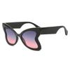 Sexy Butterfly Sunglasses Women Luxury Brand  Punk Cat Eye Sun Glasses For Ladies Vintage Steampunk Eyewear Shades Uv400