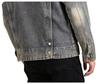 Xintang Men's Heavyweight Gradient Denim Jacket - 2024 Retro Workwear Edition