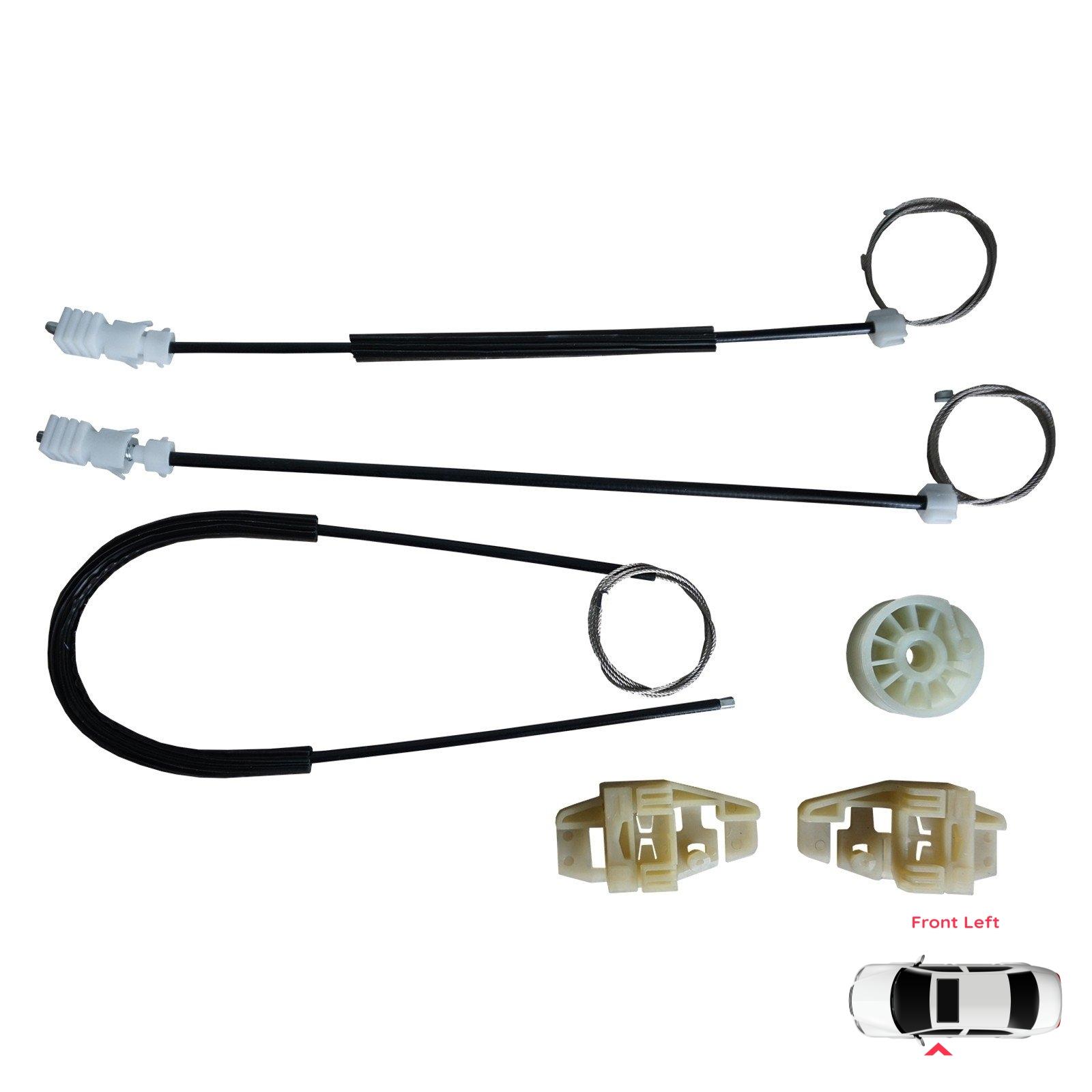 

EWR5004 Electric Window Regulator Lifter Repair Kit Front Left Door for Citroen Xsara N2 N0 1997-2010 Estate SW Coupe 9221H4