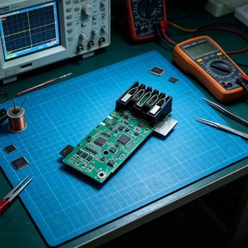 Battery Interface Circuit Board Assembly with Balance Board Design for 18V 18650 Battery Pack Maintenance and Replacement