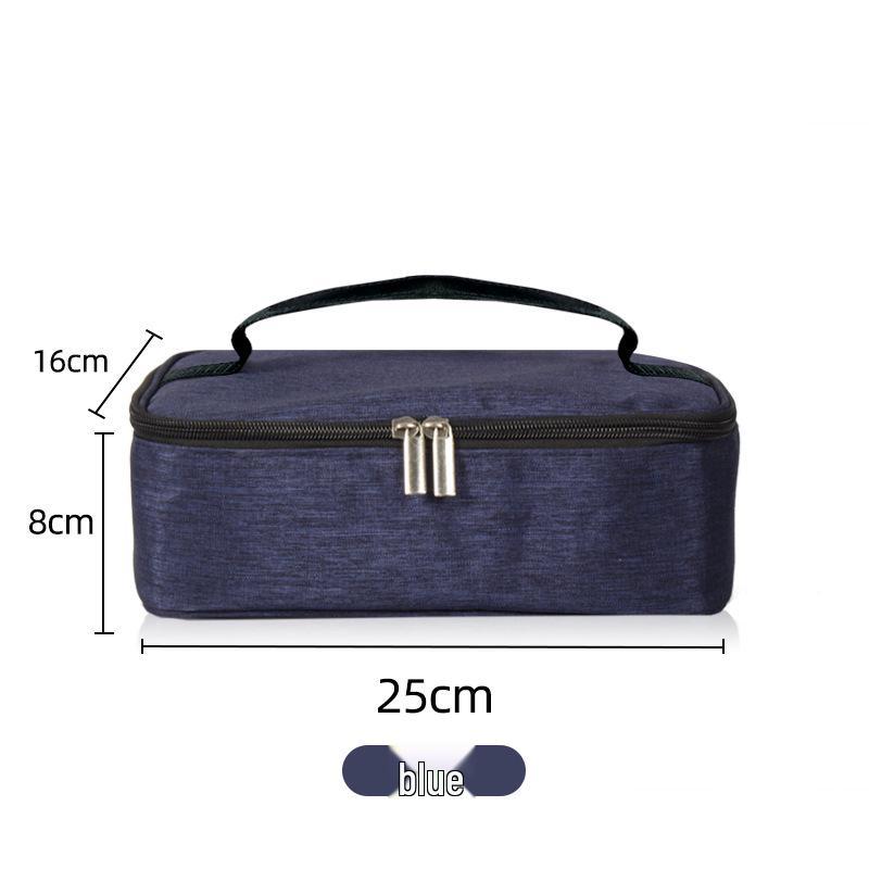 Insulated Portable Lunch Bag - Small Capacity, Unisex Design