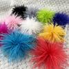 Feather Brooch Scarf Clip Brooches Lapel Pins Dress Accessories Ostrich Feather Material Corsage Pin Feather Lapel Pins