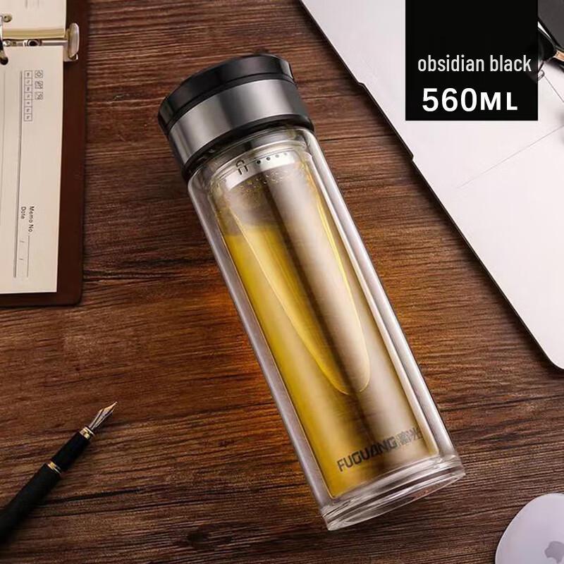 FUGUANG Shang Yu Double Wall Glass Mug