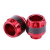 Motocycle Carbon Fiber Motorcycle Front Fork Frame Slider Crash Protection Red