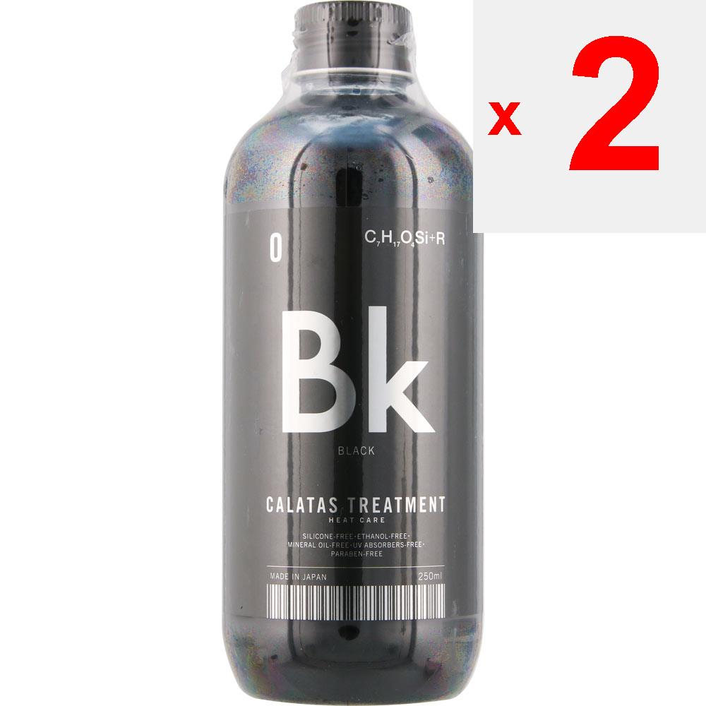 Coloratus Treatment Heat Care Black 250ml Others for Black Hair Black Hair Coloring After Shampooing, Lightly Wipe Off Water. 2. 3. Rinse Well. *The a