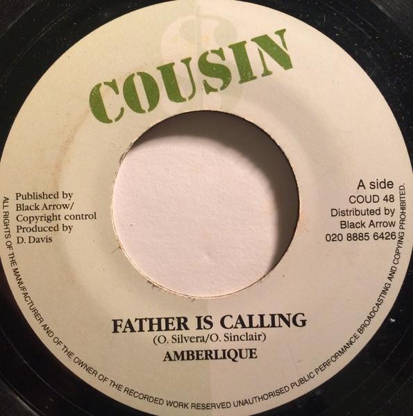 

7-дюймовая пластинка AMBELIQUE Father Is Calling COUD48 Cousin UK Reggae Ska Dub Б/у