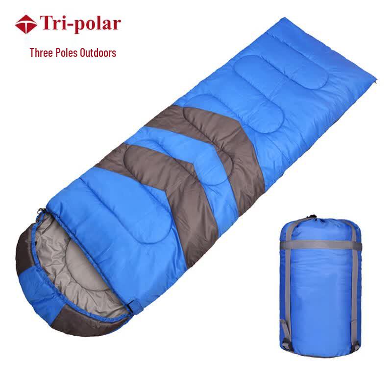 Tri-polar Outdoor Camping Down Sleeping Bag 210x75cm