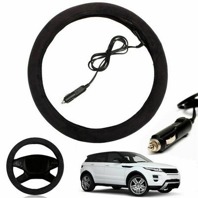 38cm Auto Leichter 12V Ladegerät Beheizte Heizung Warme Lenkrad Abdeckung Universal
