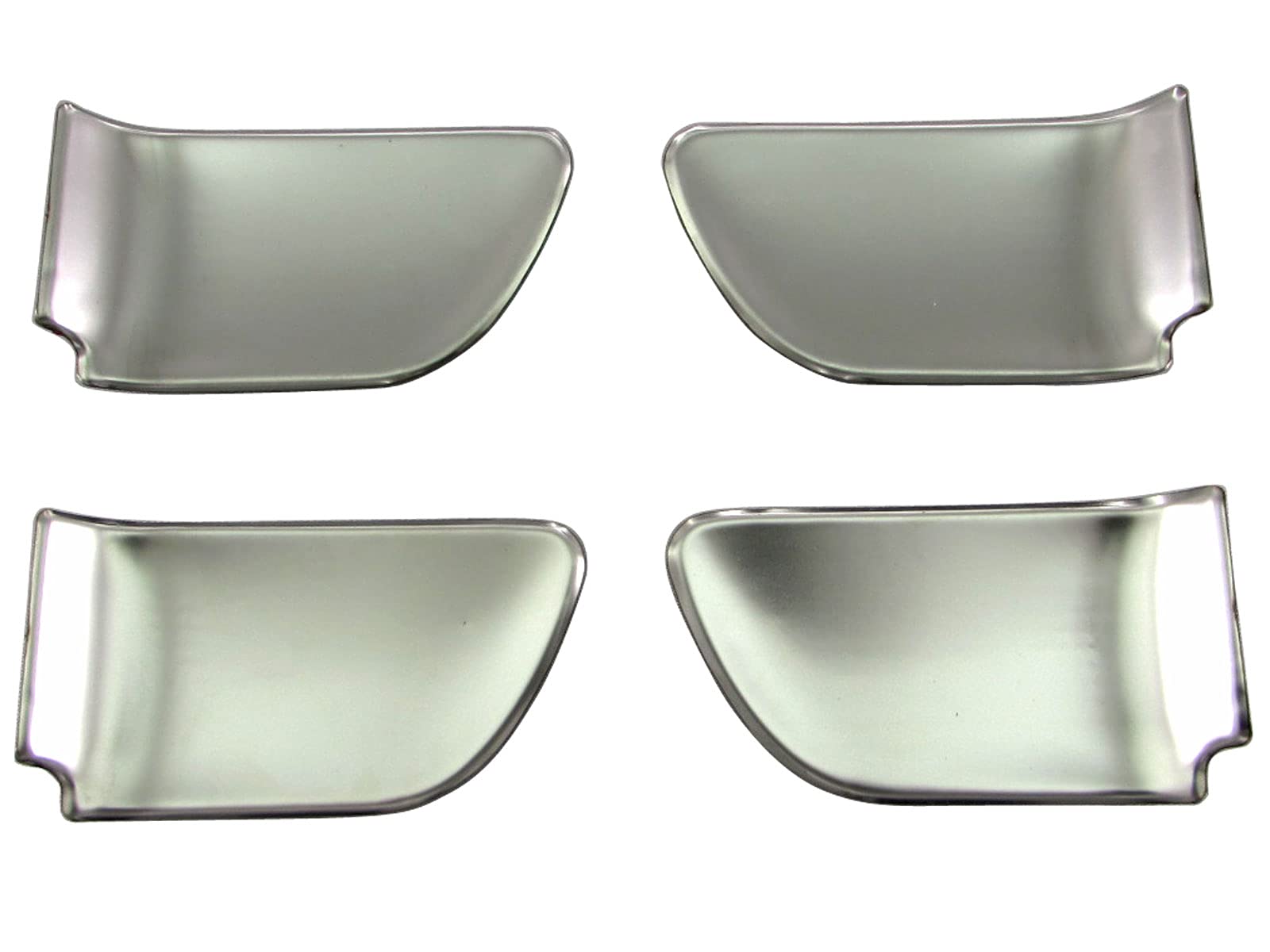 

BRIGHTZ Kicks P15 Inner Door Handle Satin Silver 15 Covers, Plate, 4-Piece Set, [INS-DHC-129]