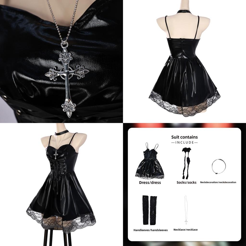 Misamisa Death Note Cosplay Costume With Polyester Skirt For Anime Role Play