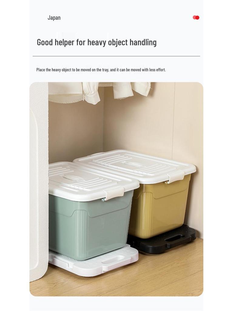 Mobile Hand-Push Flatbed Cart for Heavy Items: Versatile 4-Wheel Turtle Trailer for Household Use