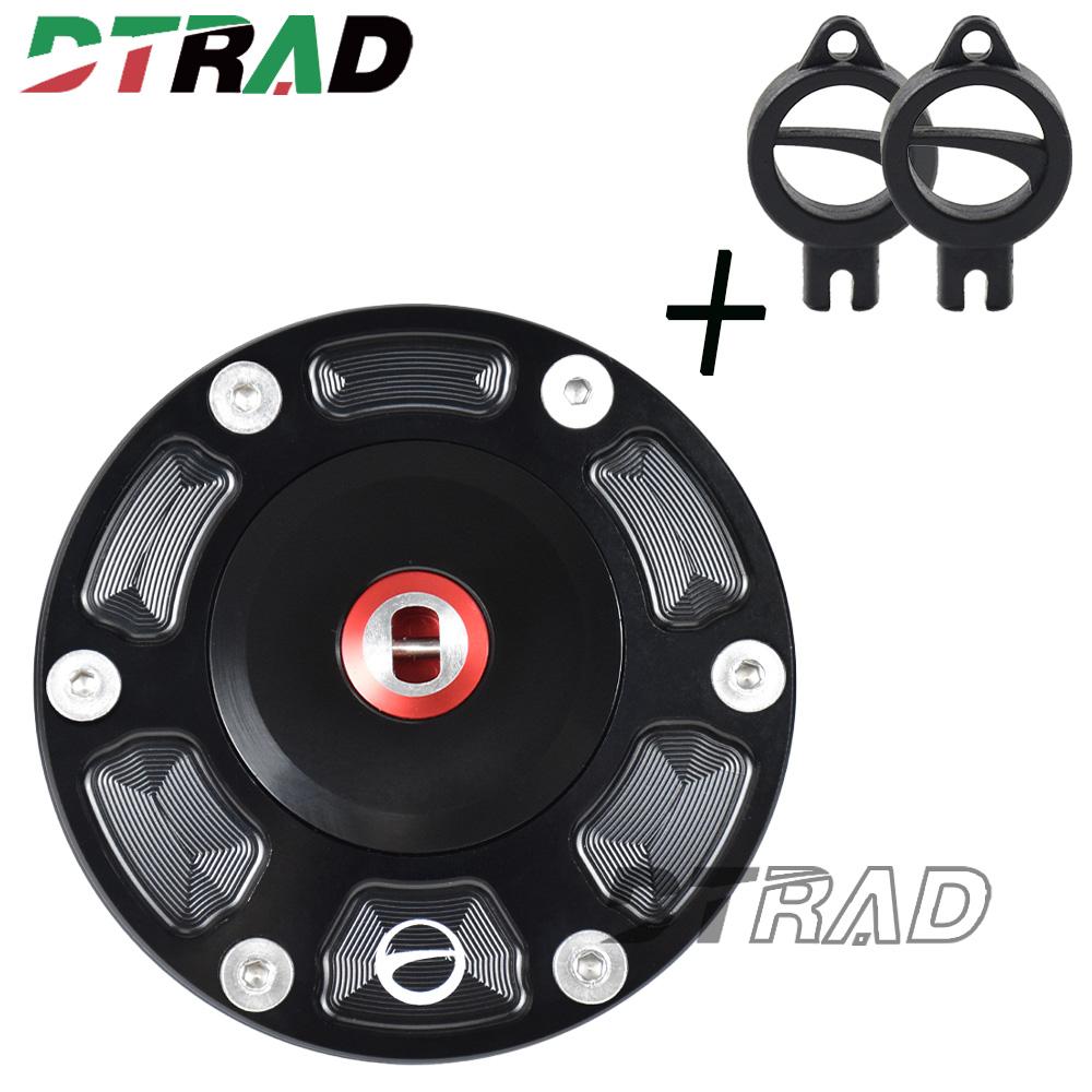 For TRIUMPH STREET TRIPLE 765 RS Daytona 660 Trident 660 CNC Keyless Quick Turn Fuel Tank Cap Motorcycle Airbox Gas Oil Cap