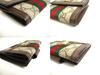 Authentic GUCCI Brown Leather Bifold Wallet Ophidia GG French Flap Wallet #a499  Open Box