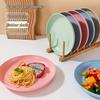 ZISIZ Disposable Round Food Plates