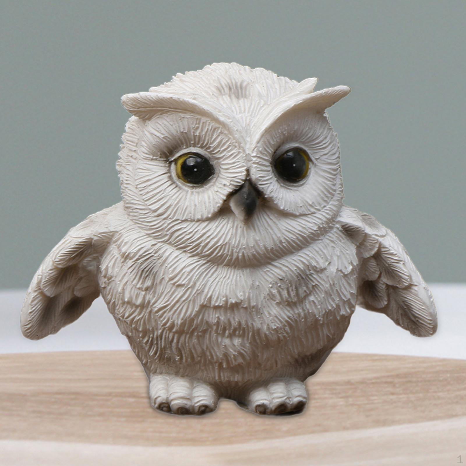 

Элегантная фигурка совы для домашнего декора и подарков Wing Down