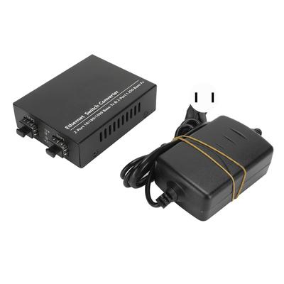 Glasfaser-Transceiver Plug and Play Bis zu 120km SFP zu RJ45 Glasfaser-Medienkonverter mit LED-Anzeigen