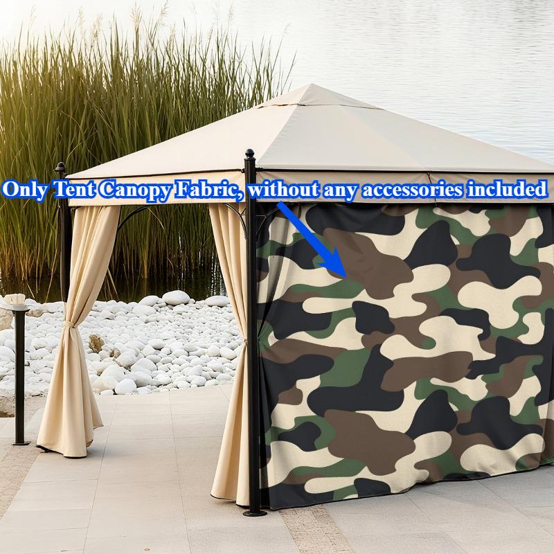 

Tent Canopy Fabric Quick-drying Water-resistant and Moisture-proof Outdoor Picnic Tent Cloth Camping Tent Camouflage Pattern 150cmx150cm