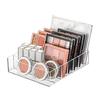 Modern Tiered Makeup Tray - Acrylic Palette & Lipstick Organizer Dust-Proof Drawer Insert (Vanity Countertop Essential)