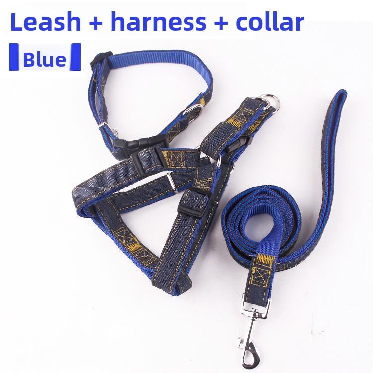 Pet Cowboy Leash, Pet Dog Leash, Cowboy Chest and Back Leash, Strong Dog Leash, Cat Leash